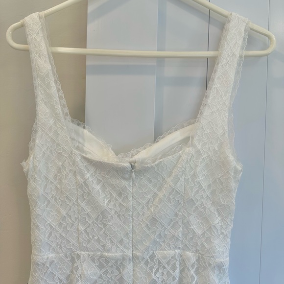 NWT ASTR THE LABEL White Lace Sheath Dress Medium - Picture 11 of 13
